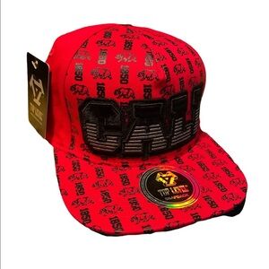 NWT Top Level SnapBack Red Hat